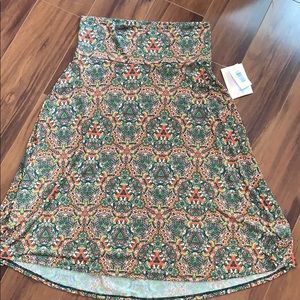 LulaRoe skirt Azure medium NWT